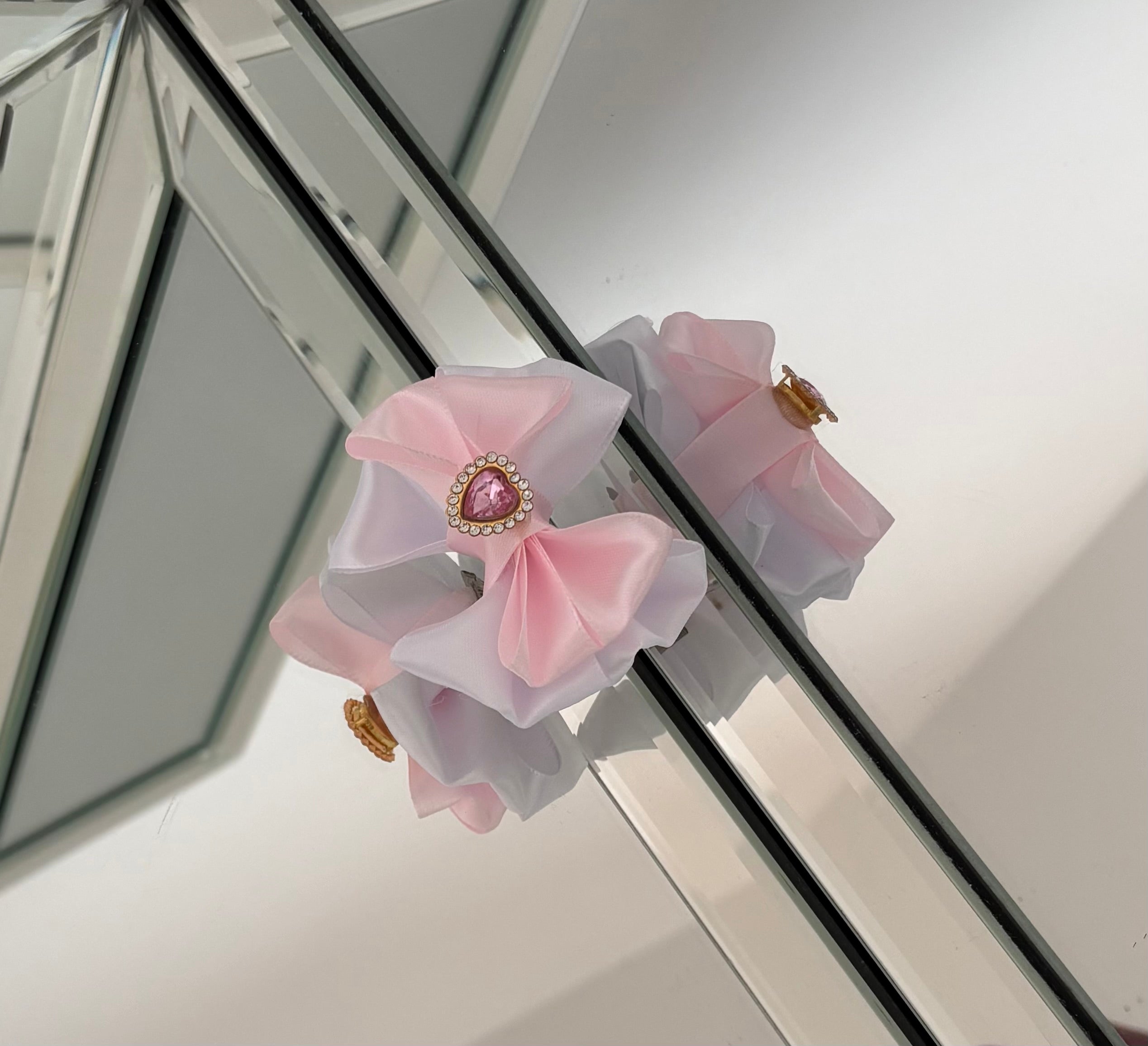 Blush Princess Bow Clip